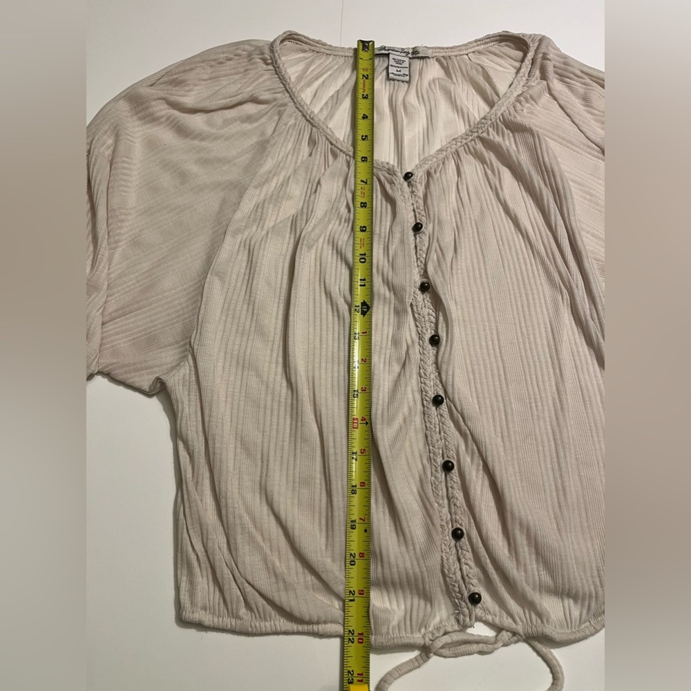American Rag Cream Blouse - Picture 8 of 10
